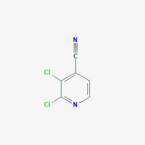 molecular formula C6H2Cl2N2 B183647 2,3-Dichloroisonicotinonitrile CAS No. 184416-82-8