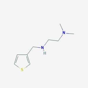 molecular formula C9H16N2S B183651 N,N-Dimethyl-N'-(3-thienylmethyl)-1,2-ethanediamine CAS No. 892593-13-4