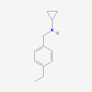 N-(4-ethylbenzyl)cyclopropanamine