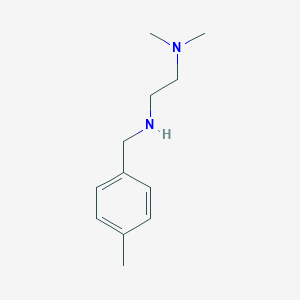 molecular formula C12H20N2 B183661 N1,N1-Dimethyl-N2-(4-methylbenzyl)ethane-1,2-diamine CAS No. 65875-43-6