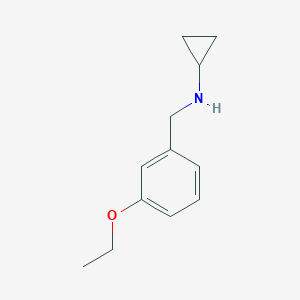 N-(3-ethoxybenzyl)cyclopropanamine