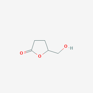 molecular formula C5H8O3 B183675 5-(hydroxymethyl)dihydrofuran-2(3H)-one CAS No. 10374-51-3