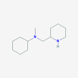 molecular formula C13H26N2 B183677 2-(N-cyclohexyl-N-methylaminomethyl)piperidine CAS No. 100158-64-3
