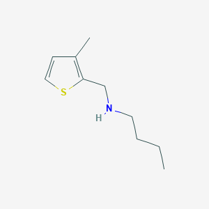 N-[(3-methylthiophen-2-yl)methyl]butan-1-amine