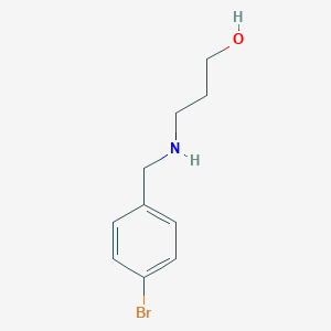 3-[(4-Bromobenzyl)amino]-1-propanol