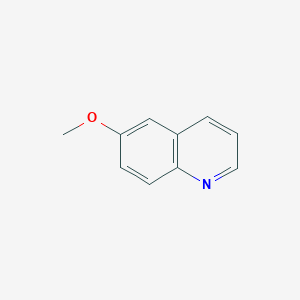 molecular formula C10H9NO B018371 6-Methoxyquinoline CAS No. 5263-87-6