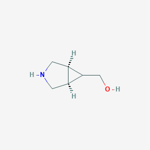 molecular formula C6H11NO B183710 (1R,5S,6R)-3-azabicyclo[3.1.0]hexan-6-ylmethanol CAS No. 134575-13-6