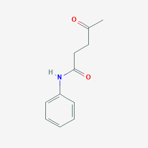 molecular formula C11H13NO2 B183712 4-Oxo-N-phenylpentanamide CAS No. 23132-35-6