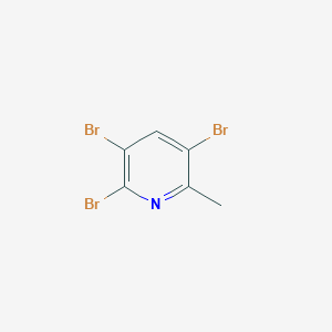 molecular formula C6H4Br3N B183716 2,3,5-Tribromo-6-methylpyridine CAS No. 3430-15-7