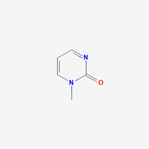 molecular formula C5H6N2O B183717 1-Methylpyrimidin-2(1H)-one CAS No. 3739-81-9