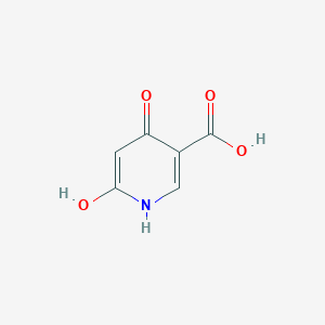 molecular formula C6H5NO4 B183719 4,6-Dihydroxynicotinic acid CAS No. 5466-62-6