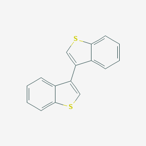 molecular formula C16H10S2 B183720 3,3'-Bibenzo[b]thiophene CAS No. 40306-93-2