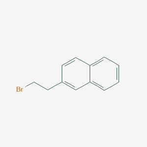 molecular formula C12H11Br B183722 2-(2-Bromoethyl)naphthalene CAS No. 2086-62-6