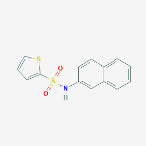molecular formula C14H11NO2S2 B183726 2-Thiophenesulfonamide, N-2-naphthalenyl- CAS No. 53442-48-1