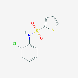 molecular formula C10H8ClNO2S2 B183727 N-(2-chlorophenyl)thiophene-2-sulfonamide CAS No. 53442-36-7