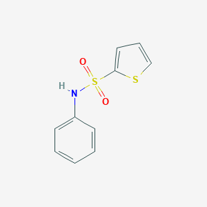 molecular formula C10H9NO2S2 B183729 N-Phenylthiophene-2-sulfonamide CAS No. 39810-46-3
