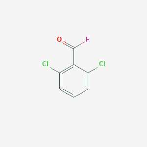 molecular formula C7H3Cl2FO B183730 2,6-Dichloro-benzoyl fluoride CAS No. 195823-07-5