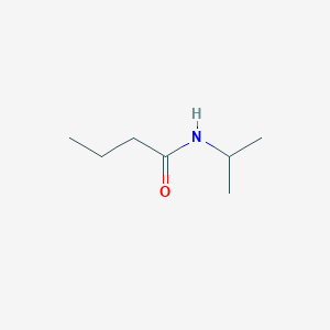 molecular formula C7H15NO B183744 N-异丙基丁酰胺 CAS No. 122348-67-8