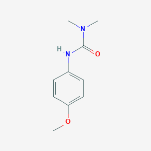 molecular formula C10H14N2O2 B183746 3-(4-Methoxyphenyl)-1,1-dimethylurea CAS No. 7160-02-3