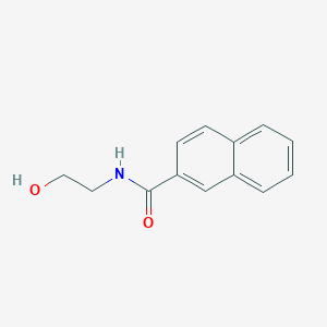 molecular formula C13H13NO2 B183757 N-(2-Hydroxyethyl)naphthalene-2-carboxamide CAS No. 78139-77-2