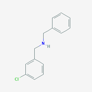 molecular formula C14H14ClN B183779 N-Benzyl(3-chlorophenyl)methanamine CAS No. 501033-40-5