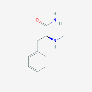 molecular formula C10H14N2O B183803 Nalpha-Methyl-L-phenylalaninamide CAS No. 17193-30-5