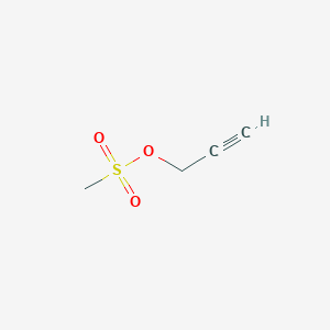molecular formula C4H6O3S B018381 Propargyl Methanesulfonate Ester CAS No. 16156-58-4