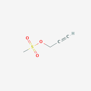 molecular formula C4H6O3S B018381 Propargyl mesylate CAS No. 16156-58-4