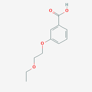 molecular formula C11H14O4 B183824 3-(2-Ethoxyethoxy)benzoic acid CAS No. 898747-62-1