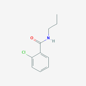 molecular formula C10H12ClNO B183827 2-chloro-N-propylbenzamide CAS No. 66896-67-1