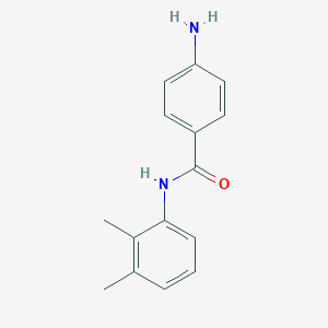 molecular formula C15H16N2O B183833 4-Amino-N-(2,3-dimethylphenyl)benzamide CAS No. 29027-72-3