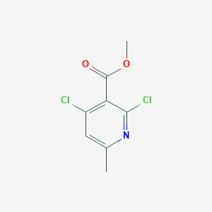 molecular formula C8H7Cl2NO2 B183834 甲基2,4-二氯-6-甲基烟酸酯 CAS No. 138642-40-7