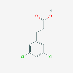 molecular formula C9H8Cl2O2 B183841 3-(3,5-Dichlorophenyl)propanoic acid CAS No. 95333-95-2