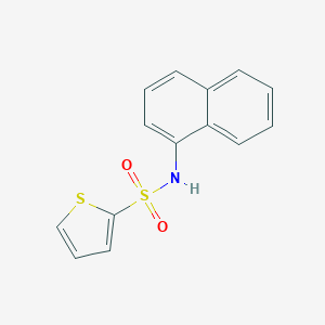 molecular formula C14H11NO2S2 B183853 N-(1-naphthyl)-2-thiophenesulfonamide CAS No. 53442-47-0