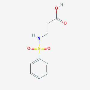 3-[(Phenylsulfonyl)amino]propanoic acid