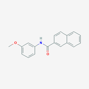 N-(3-methoxyphenyl)naphthalene-2-carboxamide