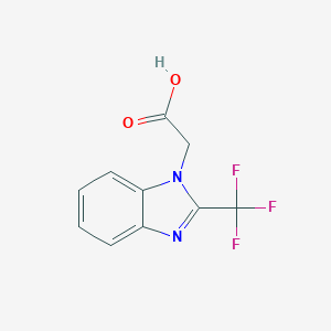 (2-Trifluoromethyl-benzoimidazol-1-yl)-acetic acid