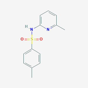 molecular formula C13H14N2O2S B183865 4-methyl-N-(6-methylpyridin-2-yl)benzenesulfonamide CAS No. 304864-16-2
