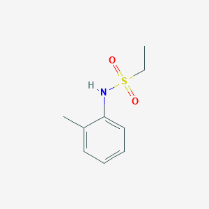 molecular formula C9H13NO2S B183867 N-(2-methylphenyl)ethanesulfonamide CAS No. 57616-26-9