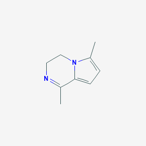 molecular formula C9H12N2 B183870 1,6-Dimethyl-3,4-dihydropyrrolo[1,2-a]pyrazine CAS No. 138350-44-4