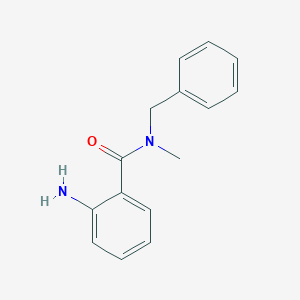 molecular formula C15H16N2O B183877 2-amino-N-benzyl-N-methylbenzamide CAS No. 64302-56-3