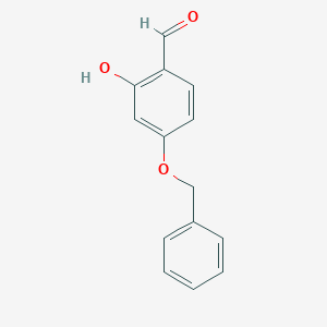 molecular formula C14H12O3 B183881 4-(Benzyloxy)-2-hydroxybenzaldehyde CAS No. 52085-14-0