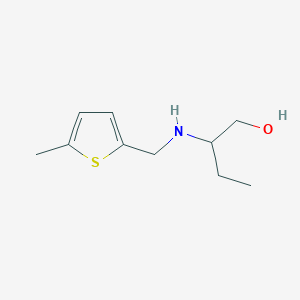 molecular formula C10H17NOS B183887 2-{[(5-Methyl-2-thienyl)methyl]amino}-1-butanol CAS No. 869943-08-8