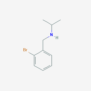 molecular formula C10H14BrN B183888 N-(2-bromobenzyl)propan-2-amine CAS No. 90944-51-7