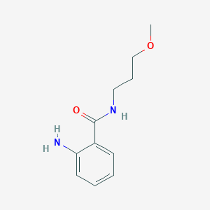 molecular formula C11H16N2O2 B183889 2-amino-N-(3-methoxypropyl)benzamide CAS No. 30481-59-5