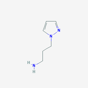 molecular formula C6H11N3 B183904 3-(1H-pyrazol-1-yl)propan-1-amine CAS No. 75653-86-0