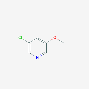 molecular formula C6H6ClNO B183929 3-Chloro-5-methoxypyridine CAS No. 95881-83-7