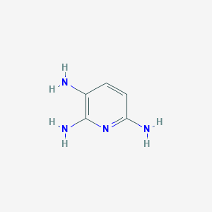 molecular formula C5H8N4 B183931 2,3,6-Triaminopyridine CAS No. 4318-79-0