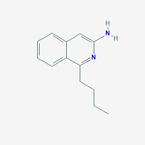 molecular formula C13H16N2 B183932 1-Butylisoquinolin-3-amine CAS No. 82117-28-0
