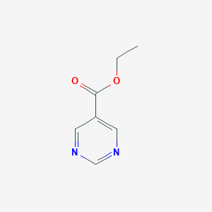molecular formula C7H8N2O2 B183936 Ethyl 5-pyrimidinecarboxylate CAS No. 40929-50-8